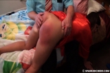 Kyndall: Bed Time Spanking 1